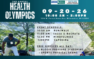 ¡Prepárese para las 2das Olimpiadas Anuales de Salud de Residencia Familiar del South Side!