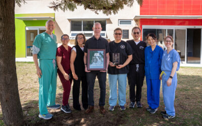 MCW Faculty Partners recognized with Global Health Partnership Appreciation Award.
